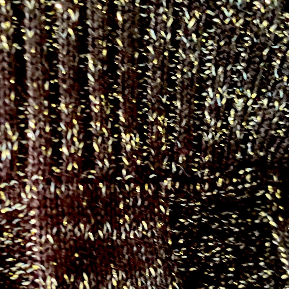 ✨💖Rockabilly Retro Vintage Black w/Gold Sparkle~Holiday Winter Dress~XL💖✨ - Picture 5 of 6